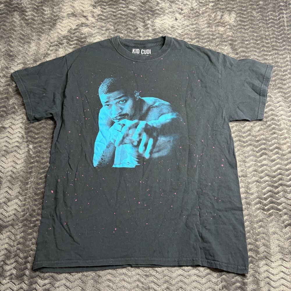 Kid Cudi 2017 Passion Pain Demon Slayin Tour Shirt Large Concert Hip Hop Rap